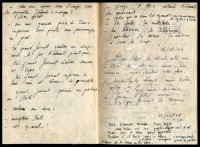 Notebook, years 2000-2007, excerpt 1