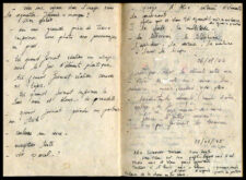 Cahier de travail, années 2000-2007 (extrait 1)