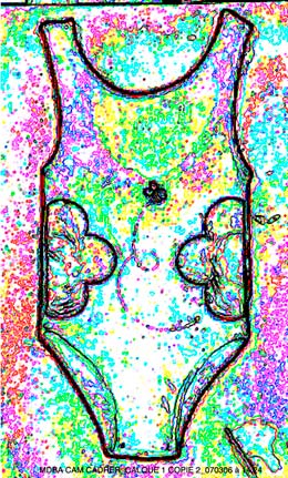 The American Bathing Suit, digital variation 11