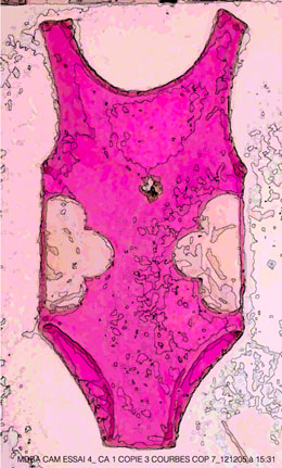 The American Bathing Suit, digital variation 4