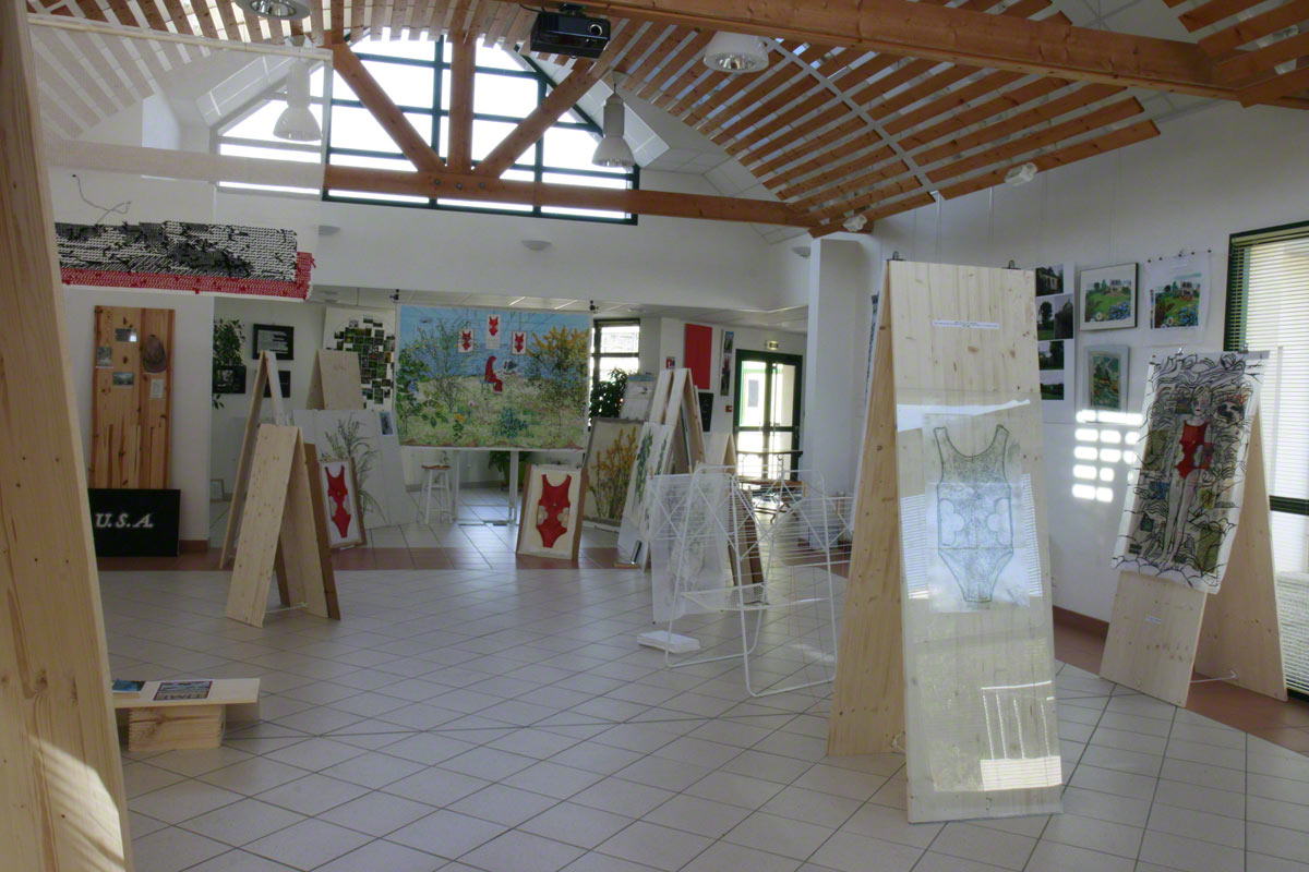 [Le rêve], vue de l'exposition à Milizac, février 2011, Marie-Claire Raoul