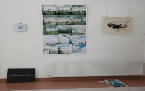 [Le vol] – Vue d’exposition, Milizac, février 2011