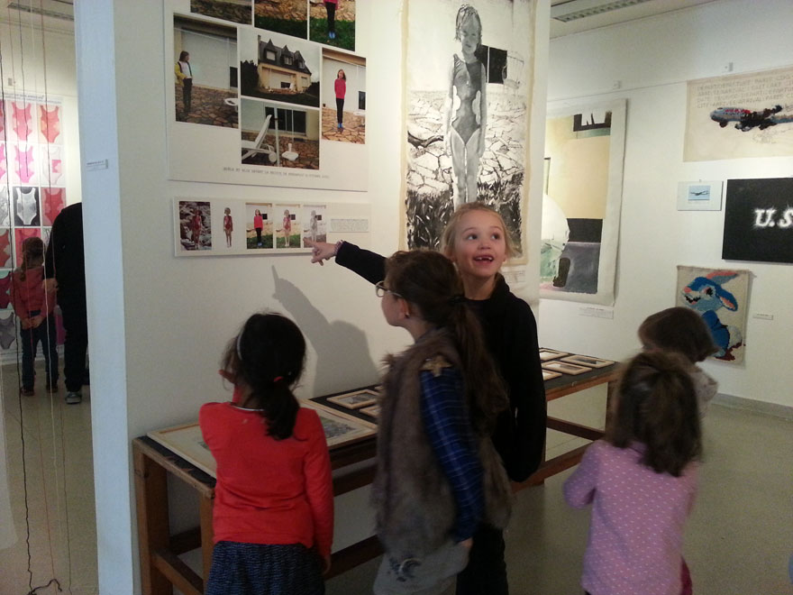 Rencontre avec les enfants de la Maison pour tous de l'Harteloire de Brest