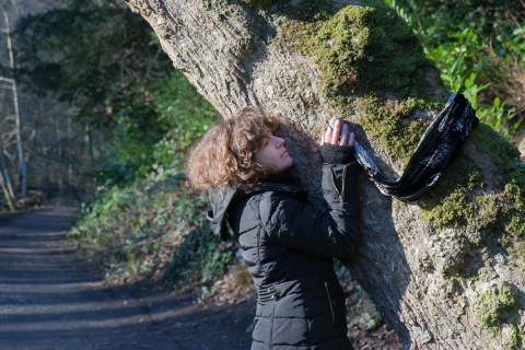 Armelle, bois de Kerhoual, 18 janvier 2017