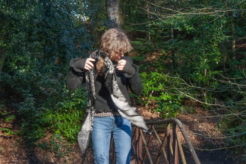 Armelle, bois de Kerhoual, 18 janvier 2017