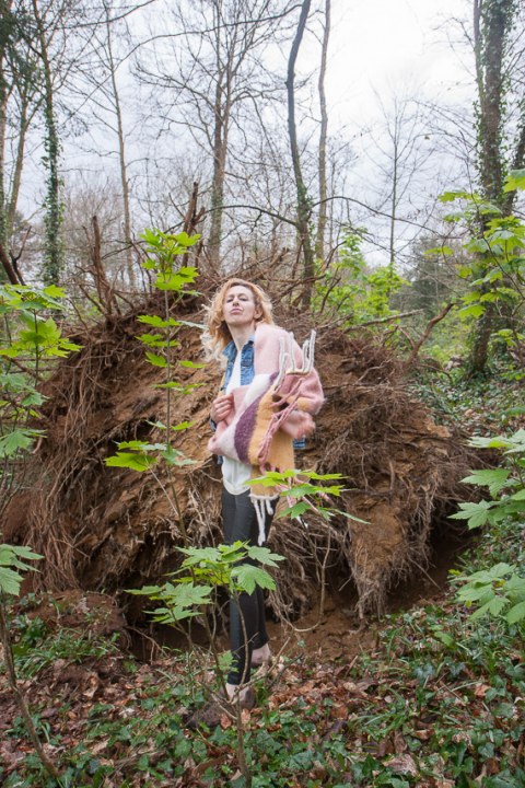 A., bois de Kerhoual, 4 avril 2017, photographies de Marie-Claire Raoul