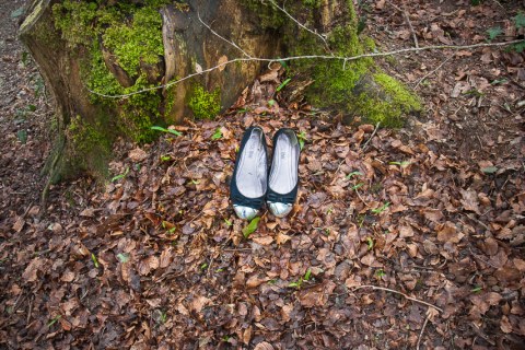 A., bois de Kerhoual, 4 avril 2017, photographies de Marie-Claire Raoul