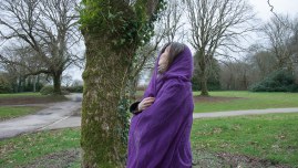 Vanessa, bois de Kerhoual, 13 février 2017, photographies de Marie-Claire Raoul