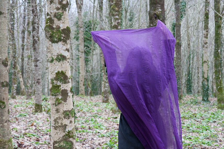 Vanessa, bois de Kerhoual, 13 février 2017, série photographique 