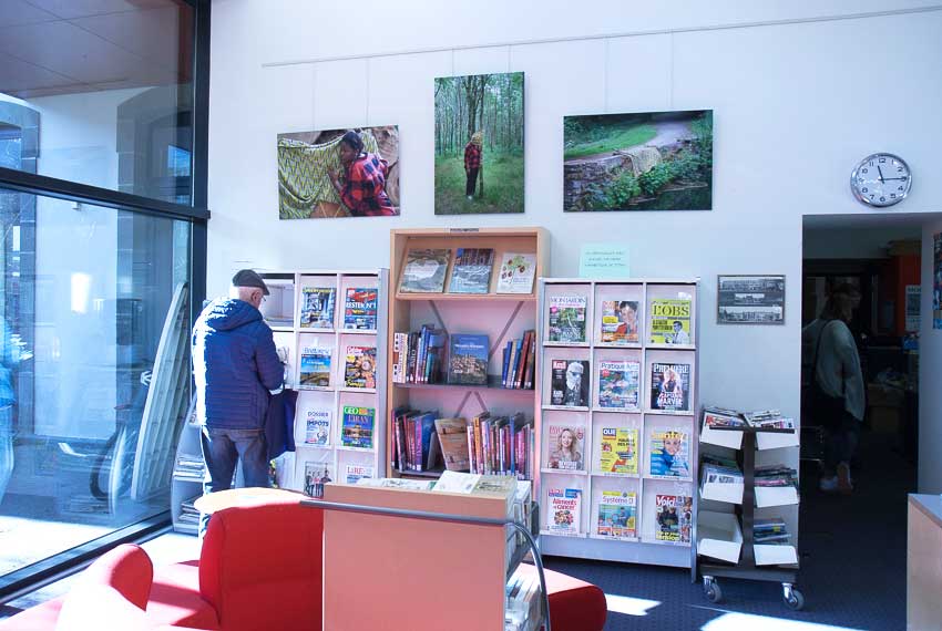 Vue de l'exposition de photographies [État second] de Marie-Claire Raoul,médiathèque St Martin à Brest, du 19 janvier au 2 mars 2019, Marie-Claire Raoul