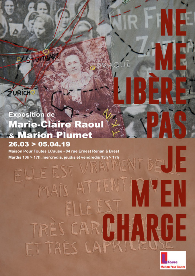 Affiche pour l'exposition [Ne me libère pas, je m'en charge