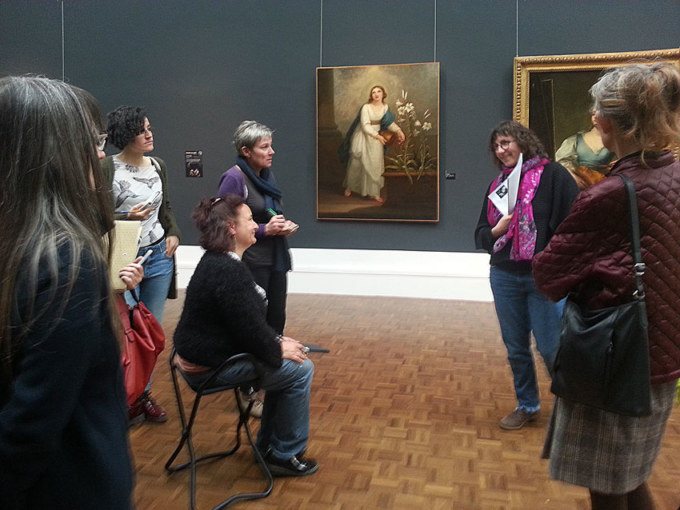 Troisième visite du Musée des Beaux-Arts de Brest le 25 avril 2019 avec la guide conférencière Élodie Poiraud dans le cadre de l'atelier [Femmes créatives, femmes libres !] de Marie-Claire Raoul