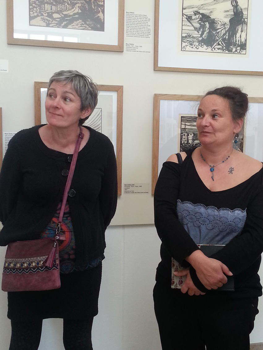 Quatrième visite du Musée des Beaux-Arts de Brest le 25 avril 2019 avec la guide conférencière Élodie Poiraud dans le cadre de l'atelier [Femmes créatives, femmes libres !] de Marie-Claire Raoul