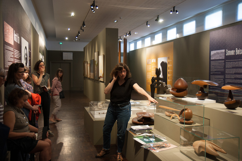 Visite de l'exposition [La vraie vie est ailleurs !] au musée des Beaux-Arts de Brest le 4 juillet 2019 dans le cadre de l'atelier [Femmes créatrices, femmmes libres] de Marie-Claire Raoul