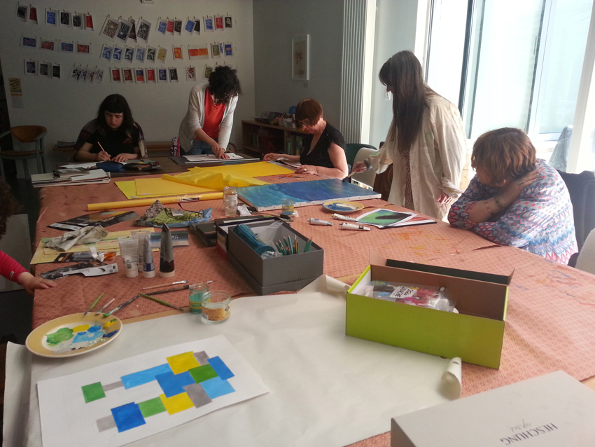 Atelier [Femmes créatrices, femmes libres], séquence 11, 31 mai 2019 à la Maison Pour Toutes Lcause avec Marie-Claire Raoul