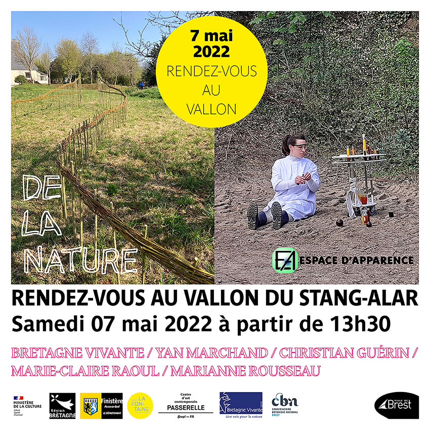 Visuel pour le rendez-vous au vallon le 7 mai 2022