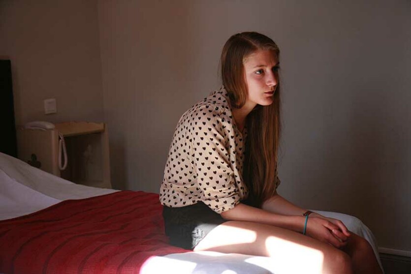 Adèle dans une chambre d'hôtel, Marie-Claire Raoul